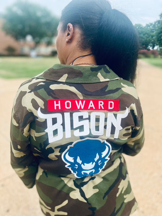 Howard Bison Camo Lightweight Jacket